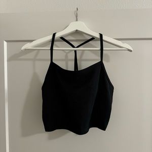 [NWoT] Alo Alosoft Ribbed Crop Calm Tank